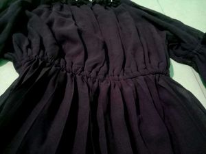 Purple A-line Dress 💜💜