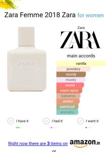 Zara Femme Perfume