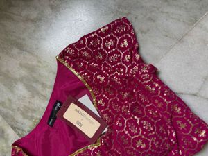 Rani Pink Lehenga Choli Set