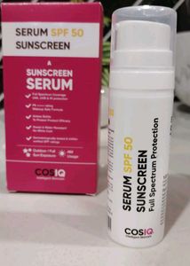 COSIQ Serum Sunscreen SPF50