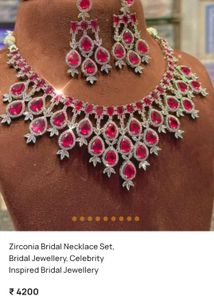 New AD Necklace Set