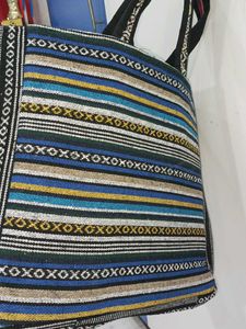 Elephant Tapestry Tote Bag