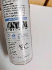 New Plum Niacinamide Viral Toner.Summer Must Have‼