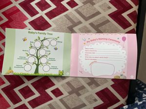 Cute BABY MILESTONES BOOK