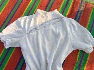 Elegant White Pearl Embellished dress