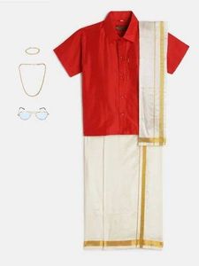 Lungi style Getup - South Indian Look