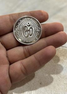Lakshmi Ganesha Silver Coin