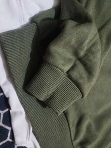 Olive Green &#39;Feeling Lucky&#39; Sweatshirt