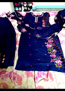 Party Wear Salwar Suit With Duppata