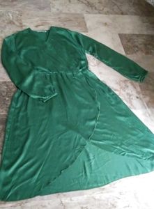 Mexx Green Westeren Women&#39;s Dress XL