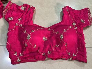 Partywear  Boutique Pink Saree