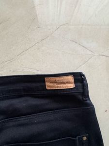 Zara Trafaluc Skinny Jeans, dark blue, low rise