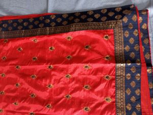 Red Art Silk Sarees