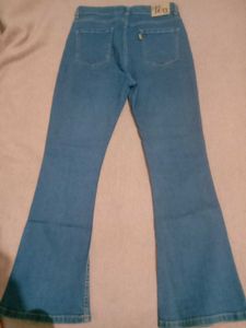 Flared Denim Jeans