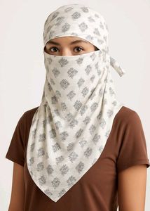 Printed Scarf & Head Cover🫶 For Sun Protection