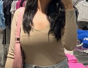 Ribbed Long Sleeve Top