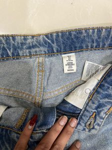 Distressed Denim Jeans