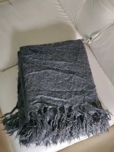 comfy grey throw