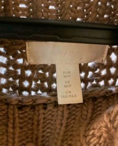 H&amp;M Brown Knitted Jumper
