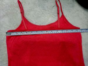 Mini Dress Hot Red 32,34 Size
