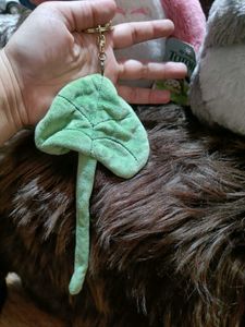 Totoro Leaf Keyring