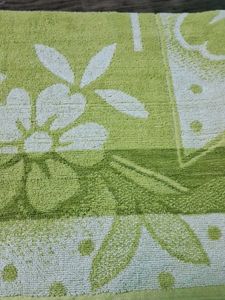 Vijayalaxmi Textiles Green Hand Towel