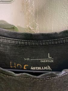 Vintage Metallica Band T-Shirt