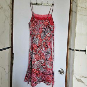 Boho Paisley Print dress