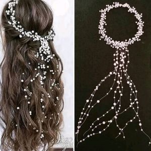 Luxury Pearl Bride Head Band