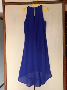 Vero Moda Royal Blue High-Low Dress