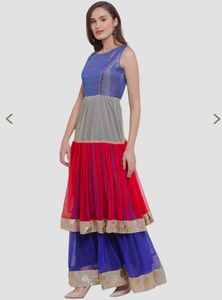 Full Flaired Ruffle Gown