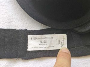 Black Strapless Bra