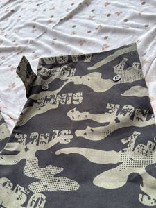 Camo Print Cargo Pants