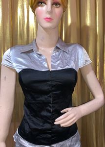 Two-Tone Blouse Corset
