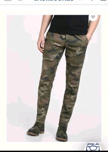 Cargo Cotton Track Pant
