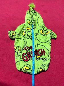 Grinch Dog Hoodie (S)