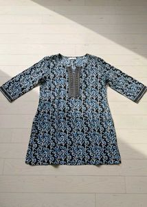 Floral Print Kurta