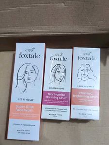 Foxtale Combo Of Wash, Serums
