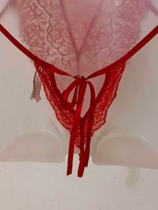 SEXY RED BODYSUIT