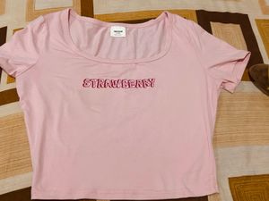 Savana Pink Crop Top