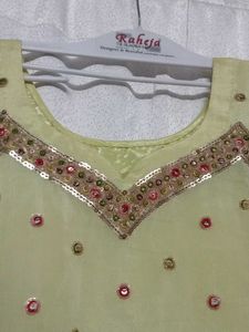 Embroidered Indian Suit