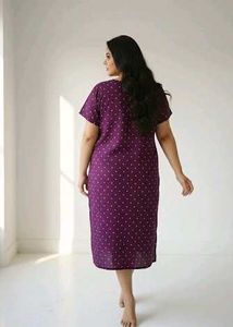 Elegant Purple  Dress