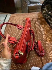 Beautiful Cherry Red Handbag🎈❤️💘