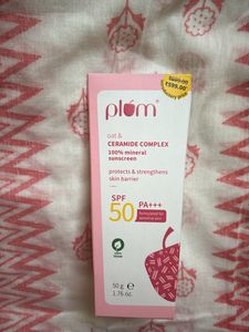 Plum Oat & Ceramide Complex Mineral Sunscreen