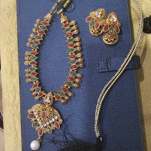 Combo Necklace Set And Earrings