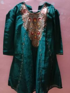 Elegant Green Kurta Set