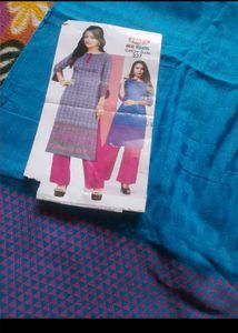Unstitched Cloth Fir Complete Suit For Women.