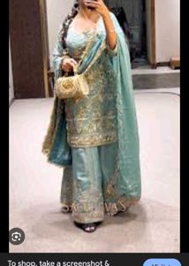 Elegant Blue Kurta Set size small to XxL