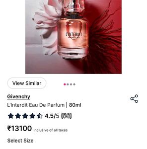 L&#39;interdit Givenchy Perfume For Her
