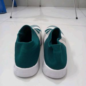Striped Slip-On Sneakers